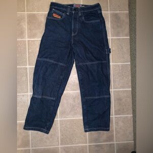 Dark Blue baggy carpenter style empyre jeans